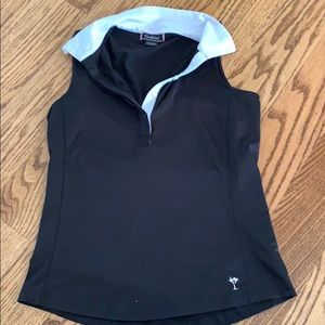 Sleeveless Stretch Polo
